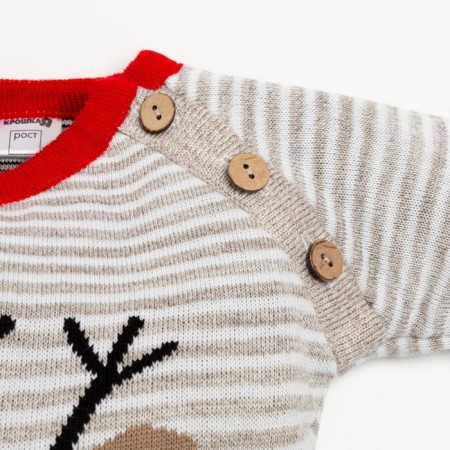 Kolonizon Knitted crumb I "deer" growth 62-68 cm-2