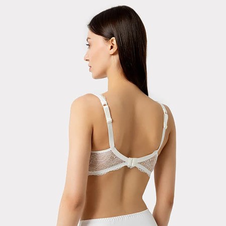 Women's bra, gloomy-white color, size 90b-2