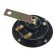 Car signal AVS Electric 1007, 12 V, 335/435 Hz, 115 dB, d = 90 mm, set 2 pcs.