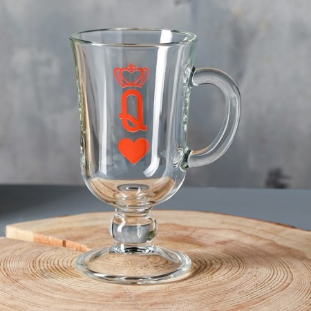 A set of mugs for mulled wine "King and Queen" two pieces in a box, spices-1