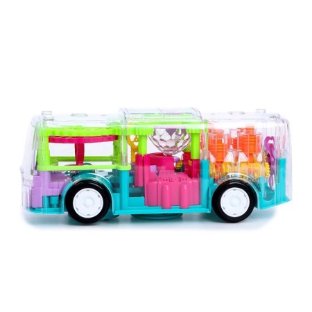 Lifle bus, light and sound effects, works on batteries, mix-1