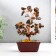 Bonsai souvenir 60 stones "Cash tree with tiger crystals" 13x7x5 cm
