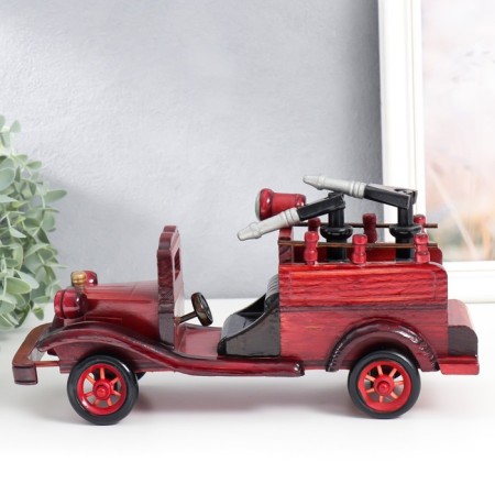 Souvenir tree "Fire car" 30x10x14 cm-4