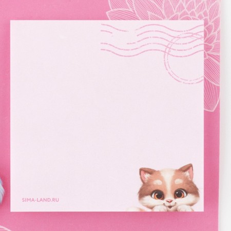 Paper block of 30 sheets in the envelope "Since March 8"-3