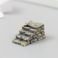 Фигурка для флорариума полистоун "Каменная лестница" МИКС 3,5х1,5х1,5 см