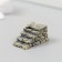 Figure for Florarium Polystone "Stone Stairs" MIX 3.5x1.5x1.5 cm