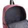 Young backpack from textiles with a zipper, waterproof, 4 pockets, pink color