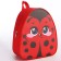 Baby backpack for the girl "God's ladybug", district. 23x20.5 cm