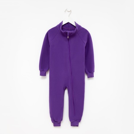 The overalls collar-hard, the color is purple, height 98-104 cm-6