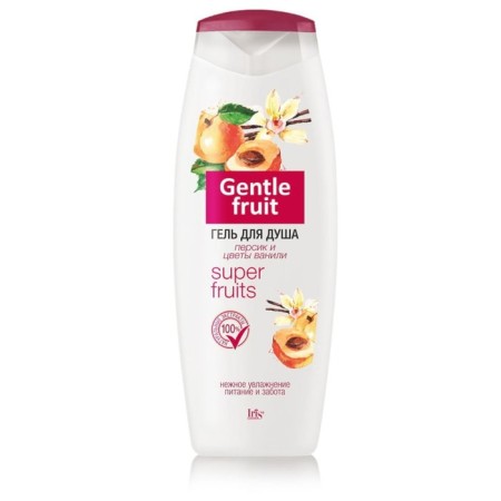Shower gel Iris Gentle Fruit "Persian and vanilla flowers", 400 ml