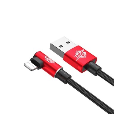 Baseus cable, MVP Elbow Type, Lightning - USB, 2 A, 1 m, corner, red-2