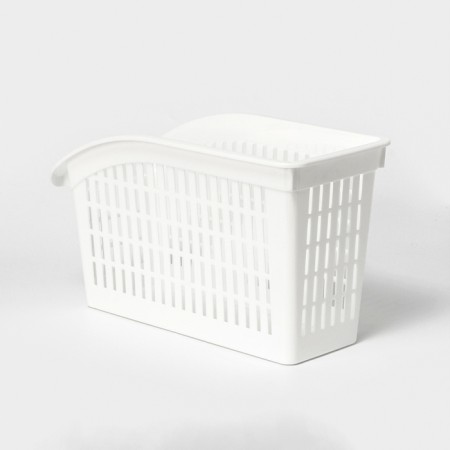 Storage basket, 29 × 13 × 17 cm, white color-1