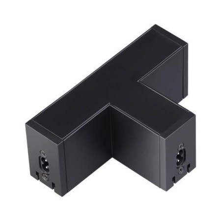 Connector (T-shaped) over, black color