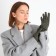 Gloves are female, dimensionless, without insulation, khaki color