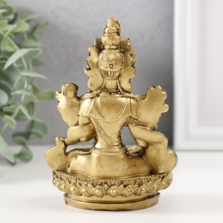 NECSK Polystone bronze "Parvati" 12.5x8.5x6.7 cm-2