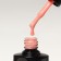 Camouflage base for nails, 3 phase, 8ml, LED/UV, coral color (018)