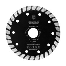 Diamond Diston Silent in reinforced concrete Berger BG1608, type turbo, 125 x 2.2 x 22.23 mm