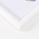 Photo frame MDF 10x15 cm, No. 5 "Simple", white (plastic screen)