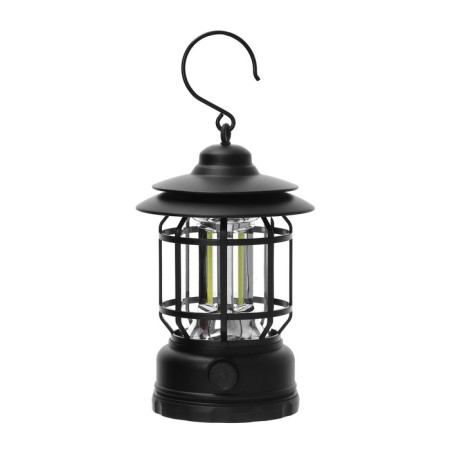 Night Light LED 5W USB AKB Dimmer Black 11.5x11.5x16.5 cm Risalux-8