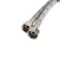 Flexible eyeliner for Zein mixer, nut 1/2 ", fitting M10, 80 cm, set 2 pcs