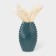Flower vase, 10 × 18 × 27.5 cm, 2.7 l, color mix