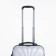 Small 20 suitcase, "Cartes factory", lightning department, code castle, 4 wheels, color gray color