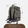 Tactical backpack, TAIF, 45 l, lightning department, 2 outer pockets, camouflage color/green