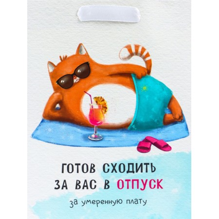 Package Gift Vertical "Vacation", MS 18 x 23 x10 cm-2
