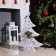 LED figure "Christmas tree" 51 × 70 × 15 cm, metal, textile, 220 V, glow of multi