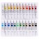 Acrylic paint in a tube, set 24 colors x 12 ml, Brauberg Hobby, 192404
