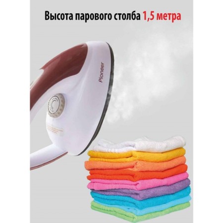 Pioneer SS254, floor, 2400W, 1 l, lingonberry-white-8