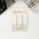 Invisibility for hair "Capella" (set 2 pcs) straight, 5.5 cm, silver