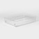 Rectangular shape for baking and baking of heat -resistant glass Borcam, 3 l, 30.6 × 20.9 cm