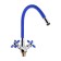 ACCOONA A4882M-1 kitchen mixer, two-wound, with flexible surge, blue