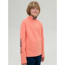 Turtleneck for the boy Pelican, height 134 cm, color orange