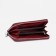 Women's wallet with lightning, burgundy color