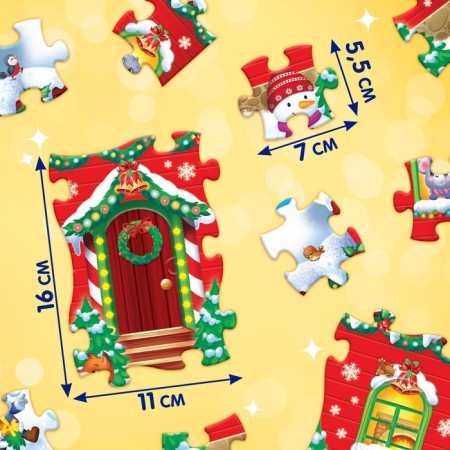 Puzzles with windows "New Year's Night"-2
