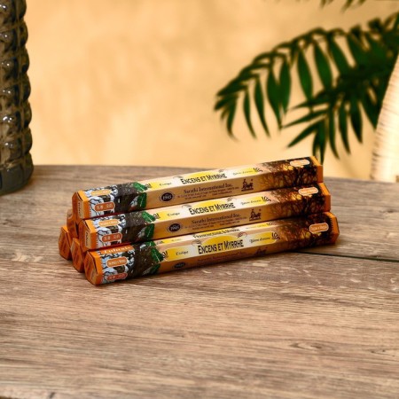 Incense "tulasi" 20 fragrances of incense and Mirra-1