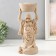 Polystone souvenir "Hothee with a caliper of gold" sandy 11x7x27.5 cm