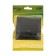 Luazon Lighting "Antei" switch, 10 A, 1 key, with backlight, hidden black