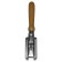 A knife with a wooden handle 19 cm