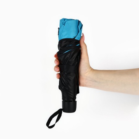 Mechanical umbrella with a curly edge "noise of rain"-5