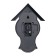 Wall clock, series: pendulum, "Elea", discrete move, 40 x 29 cm