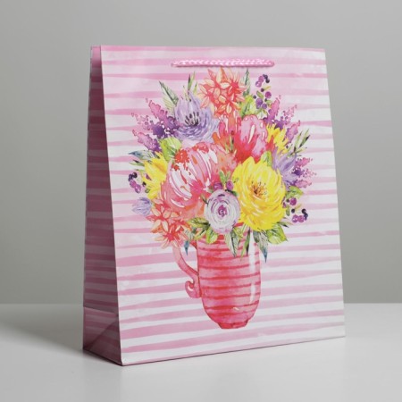 Gift laminated package, packaging, “With Love”, ML 21 x 25 x 8 cm-2