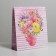 Gift laminated package, packaging, “With Love”, ML 21 x 25 x 8 cm