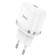 Network charger Hoco N24, 1 Type-C, 20 W, PD + Qc, White