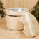 Linden -12l -galley, galvanized insert, with a lid, "Dobroparov"