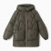 Women's winter jacket, khaki color, size 48