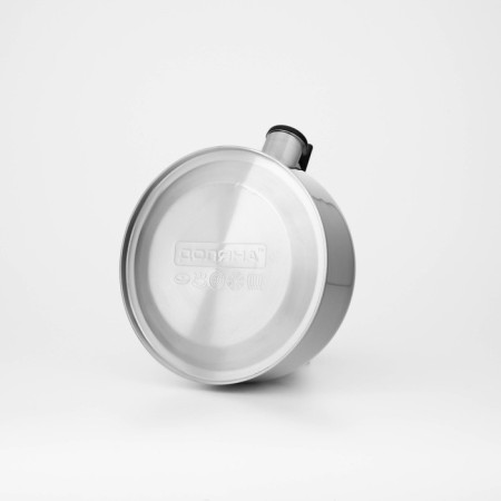 A kettle with a stainless steel whistle “Black Night”, 2 l, chrome -colored color-7