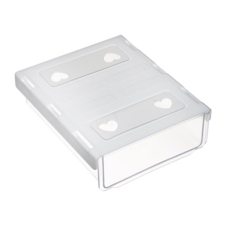 Lender box for stationery, 210 x 175 x 65mm, transparent